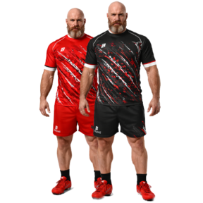 BRAVE CAPE Reversible Rugby Matchset